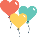 Balloon Heart Icon