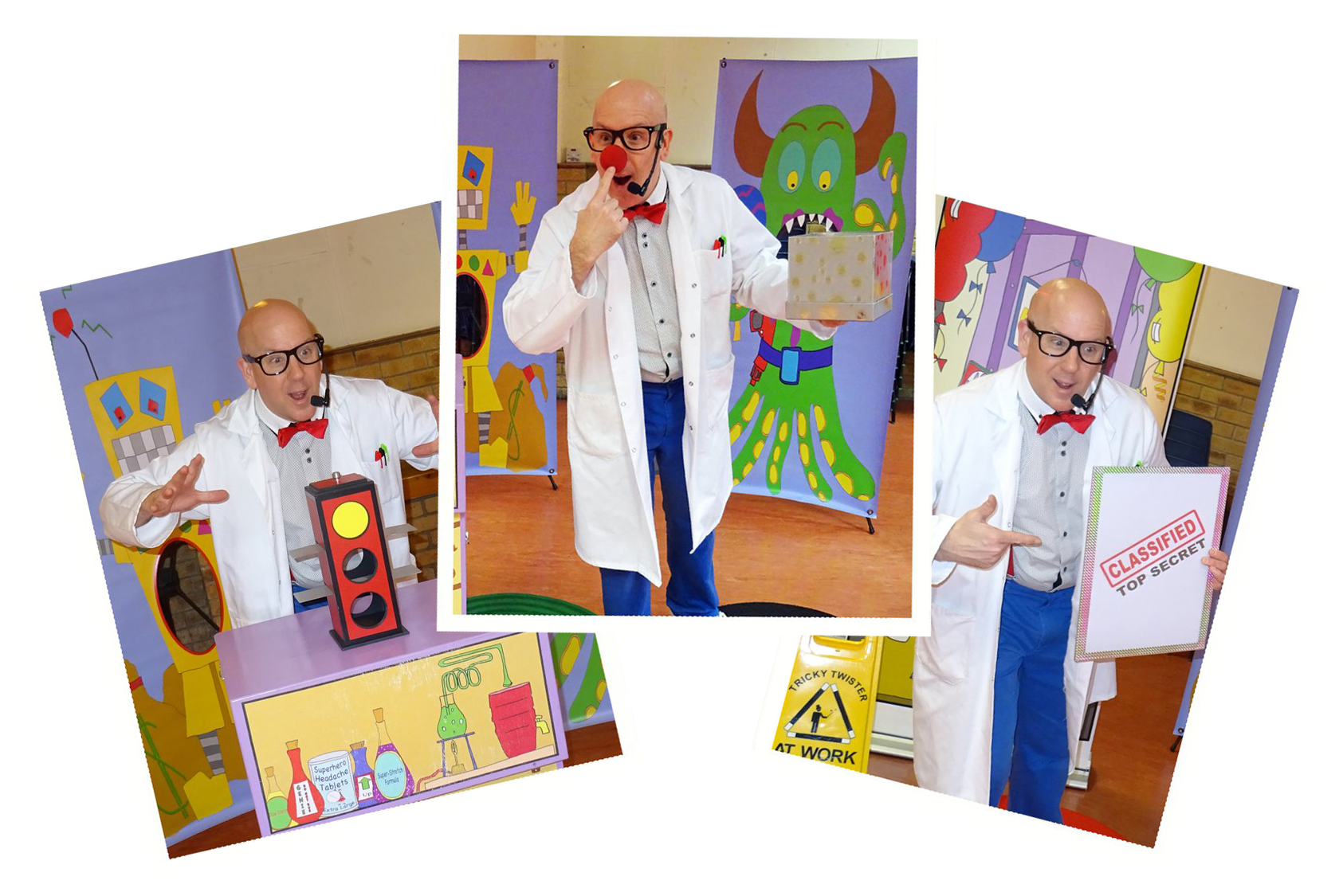 Steve Scientist Collage